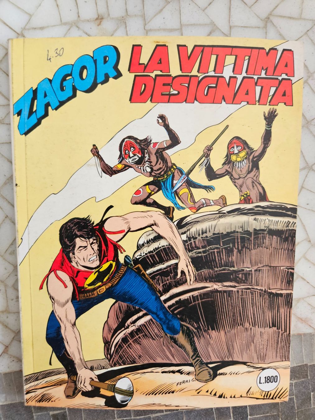 Fumetti: Zagor, La vittima designata – Usato da Zürich venduto da lorenzo167
