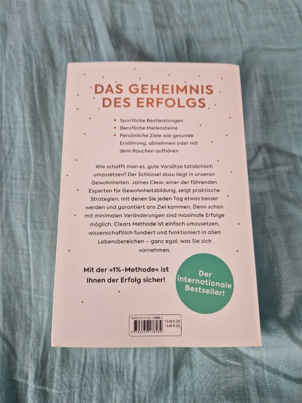 Libri: Buch Die 1% Methode von James Clear – Usato da Luthern venduto da Ricolinchen 1