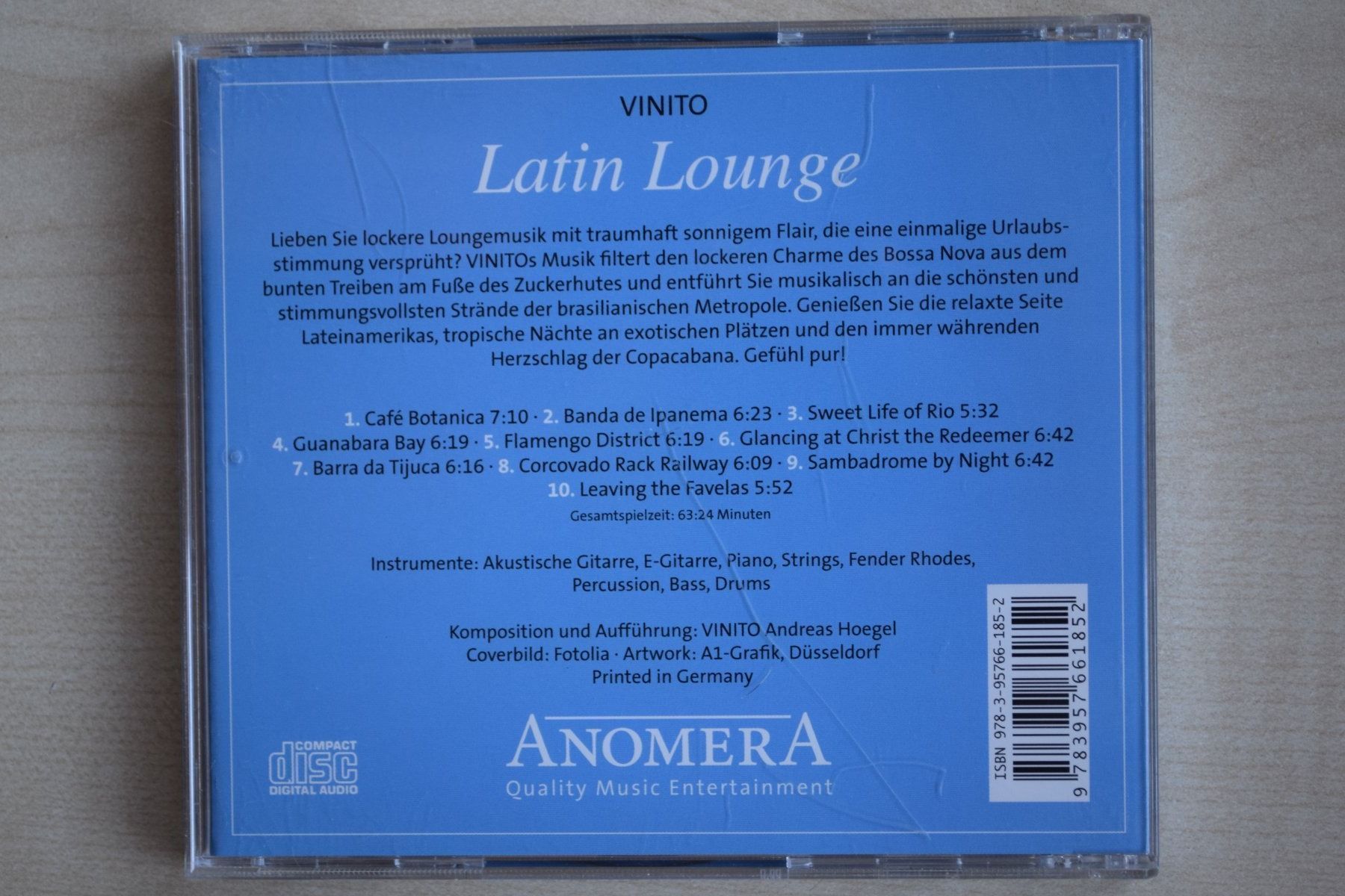 CD: VINITO: Latin Lounge (431) – Usato da Reutigen venduto da DONDON55 1