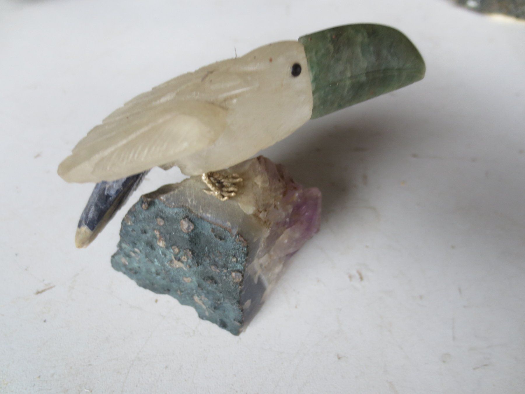 Mineralien & Heilsteine: Amethyst Vogel – Gebraucht aus Weier im Emmental von waefler03