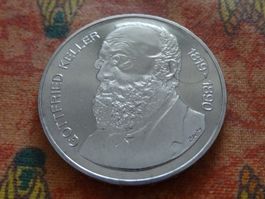 GOTTFRIED KELLER 5 Franken 1990