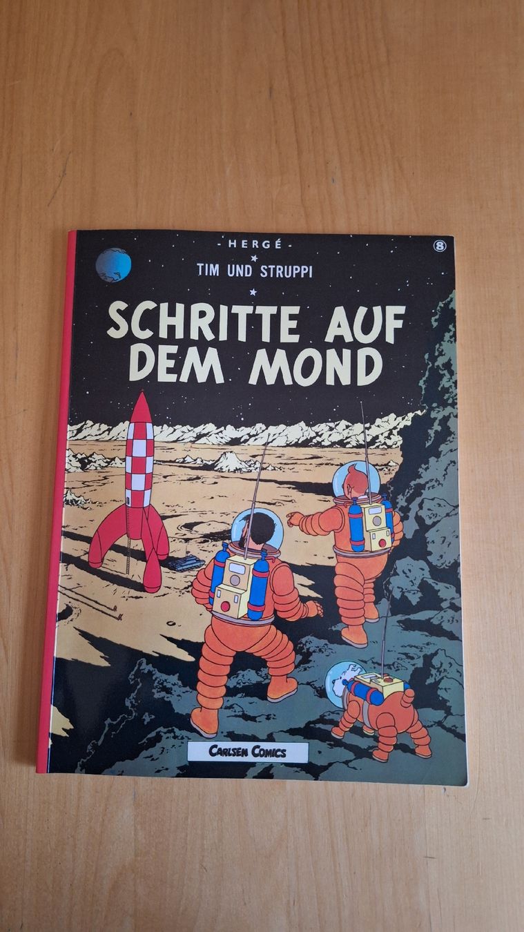 Comics: Tim und Struppi. Schritte auf dem Mond. – Gebraucht aus Bönigen von saft195619