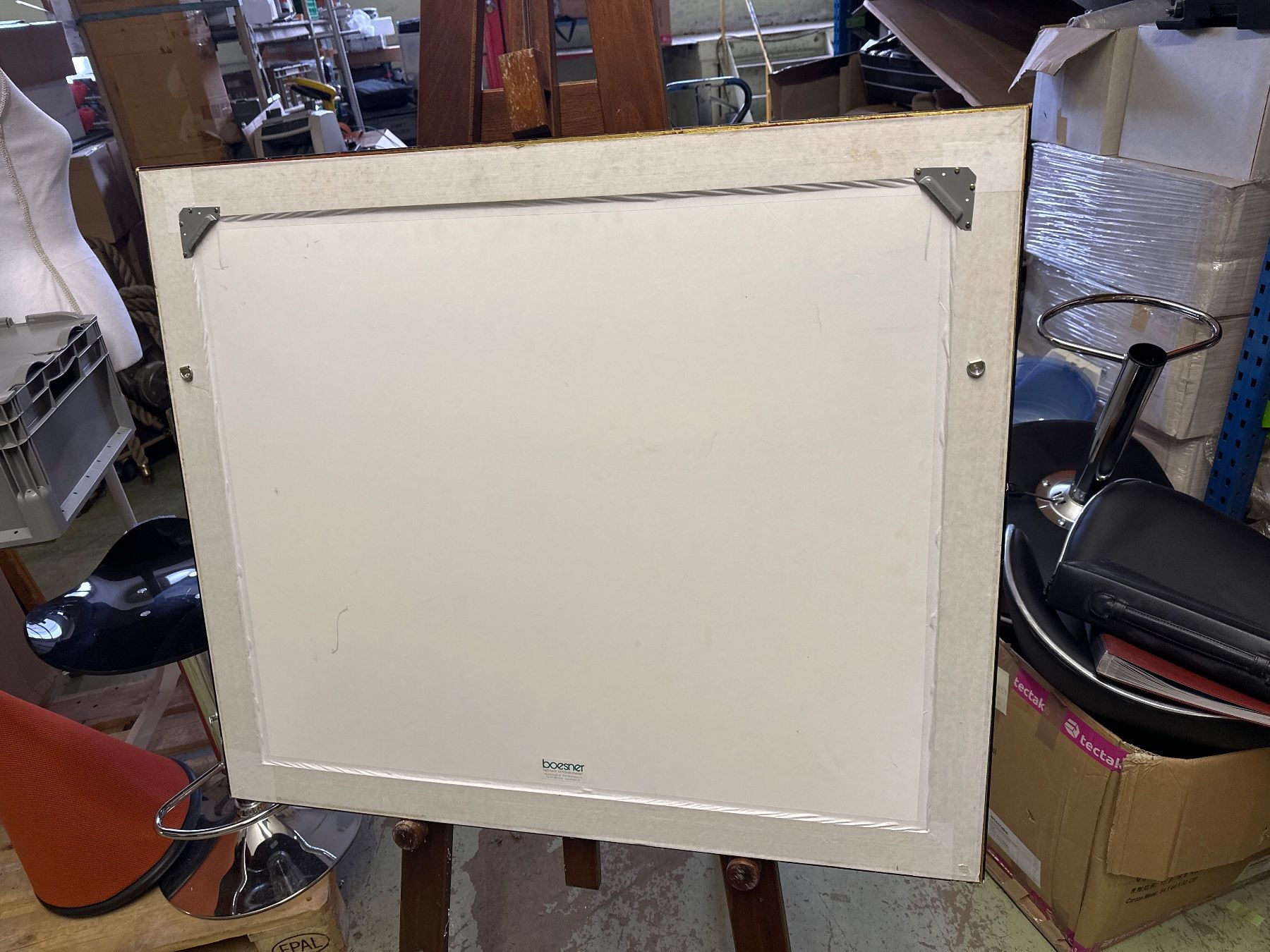 Gemälde: Ölgemälde Dorf mit Kirche Sandy 09, 83x71cm – Gebraucht aus Necker von liq24 4