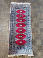 N8 Orientteppich handgeknüpft Läufer 63x148