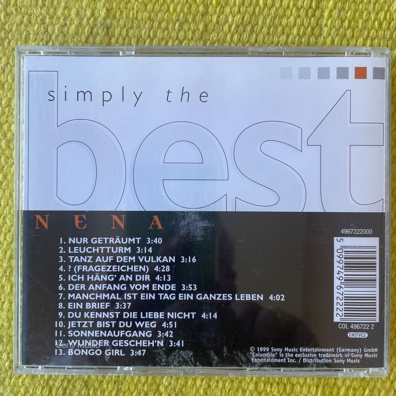 CDs: NENA-SIMPLY THE BEST – D'occasion à Rorschacherberg par CD-Roli 1