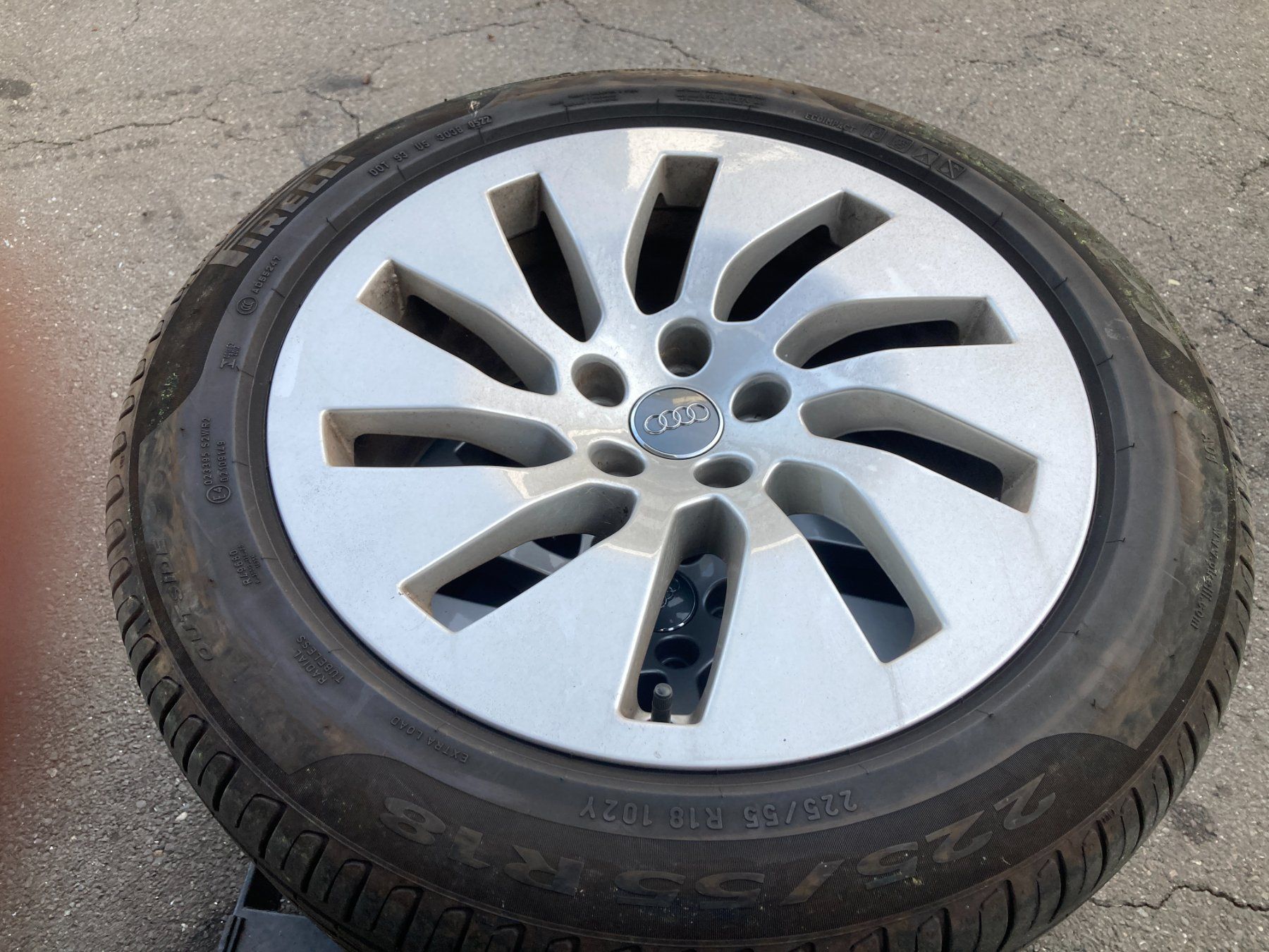 Audi Pneumatici & Ruote complete: Audi A7 Sommerräder 225/55R18 – Usato da Cham venduto da WB2223 2