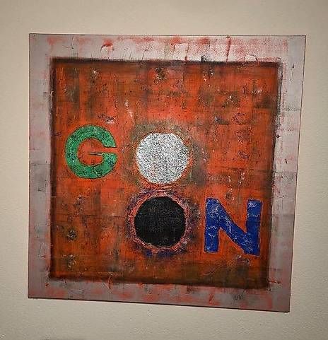 Gemälde: Acrylbild "GO ON" – Gebraucht aus Zollikerberg von Doris11362