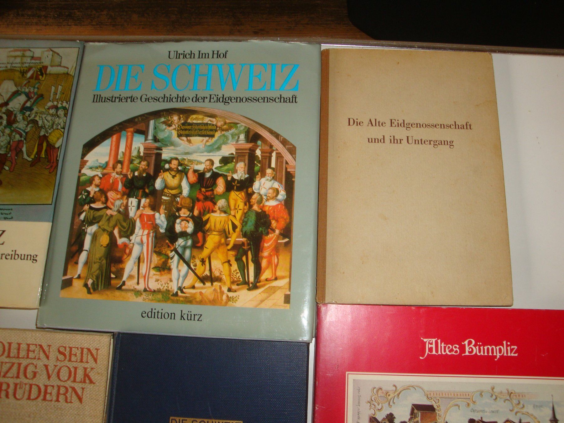 Bücher: Konvolut Bücher Schweizer Geschichte gebraucht – Gebraucht aus Enggistein von mach1 1