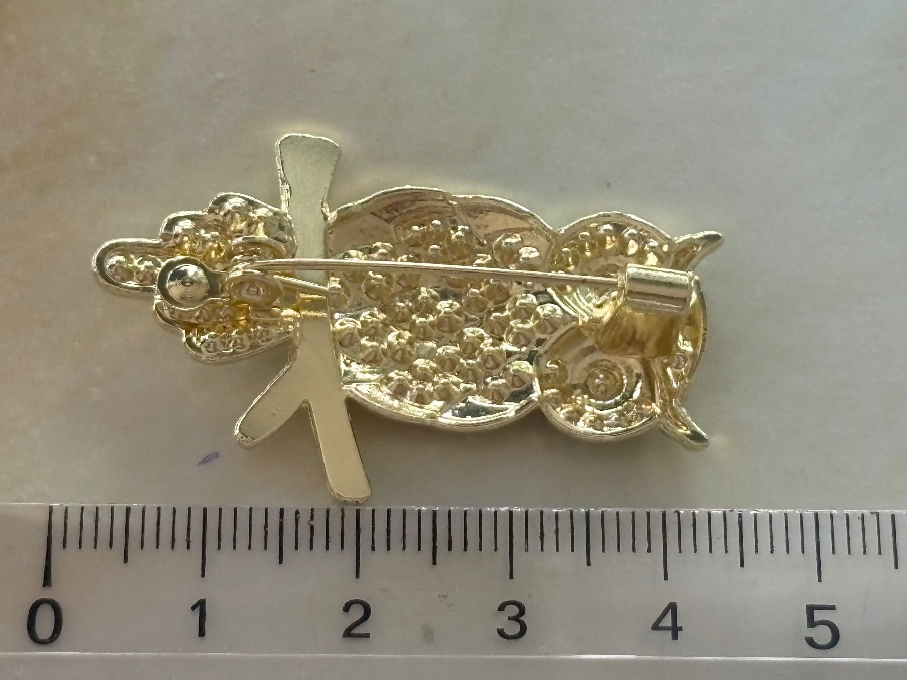 Broschen & Nadeln: Luxus Elegante  Brosche Farbe: Gold/ braun – Neu (gemäss Beschreibung) aus Biel-Bienne von Roserosse13 4