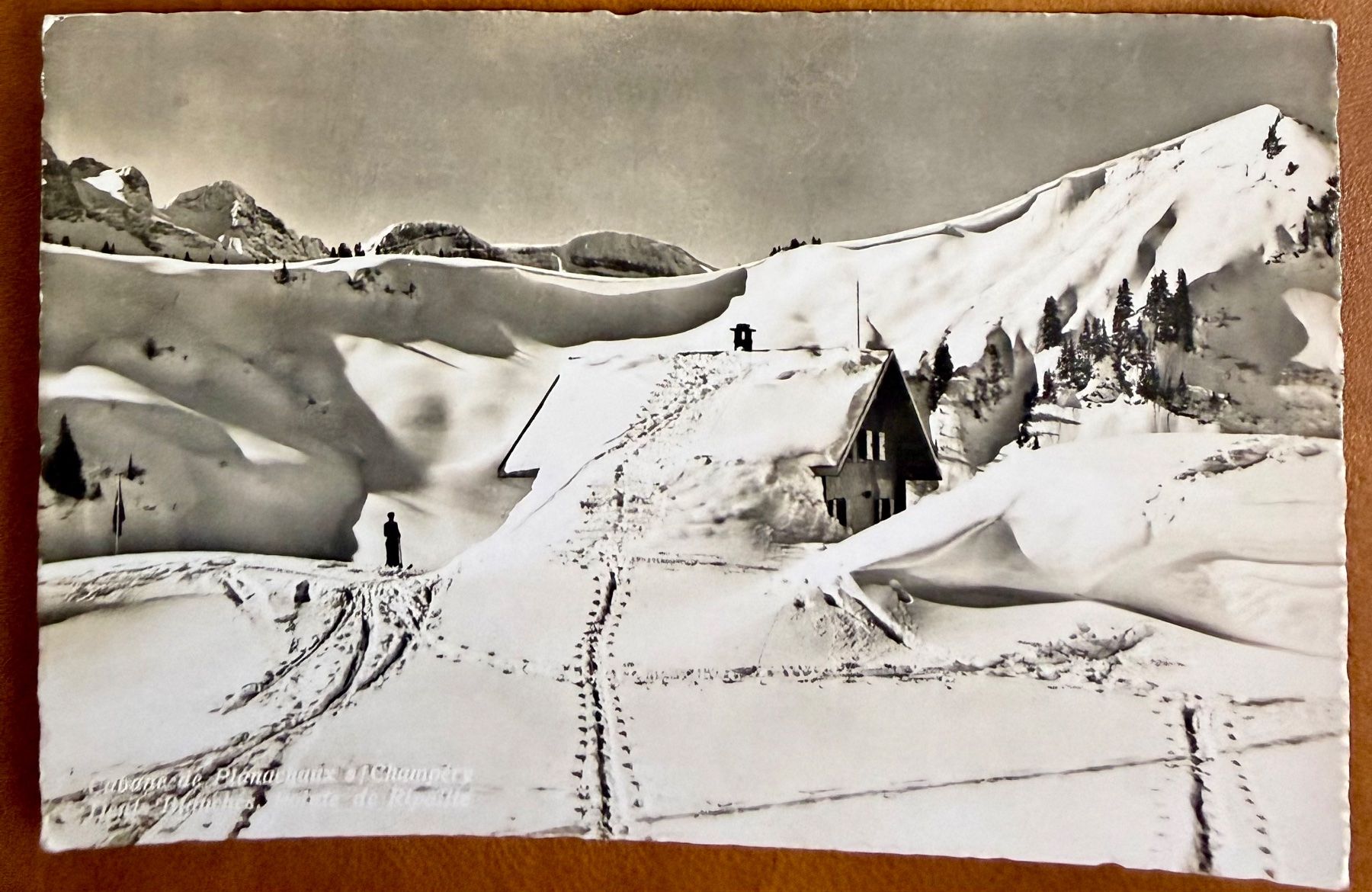 Cartoline postali: Chmpéry - Cabane de Planachaux 1967 – Usato da Lutry venduto da Ediego