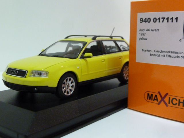 Audi Modellini d'auto: Audi A6 Avant (1997) – Nuovo e nell'imballaggio originale da Flawil venduto da Imperiosud 1