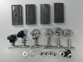T-Stück Befestigungen, Halterungen T5/T6/T6.1