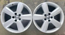 2x Original Audi Alufelgen 7.5Jx18H2 ET20