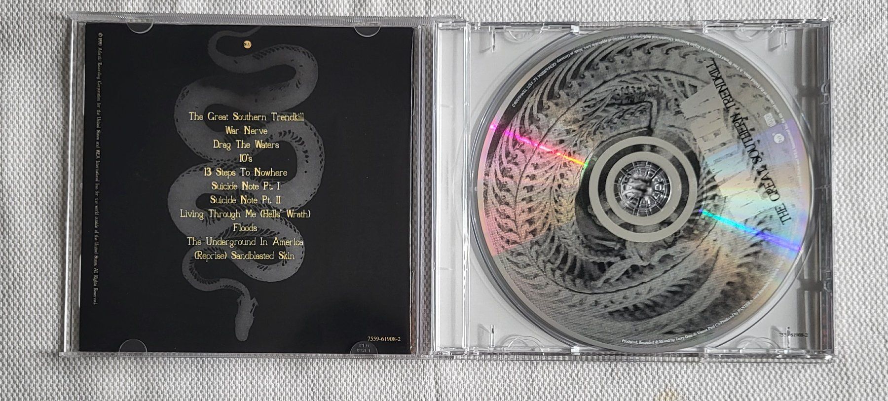 CD: Pantera - The great southern trendkill – Usato da Villars-sur-glane venduto da Epsilonhike 2
