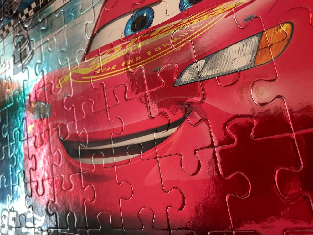 Puzzle metallic Cars / Lightning McQueen 104 Teile (Gebraucht) in Uzwil ...