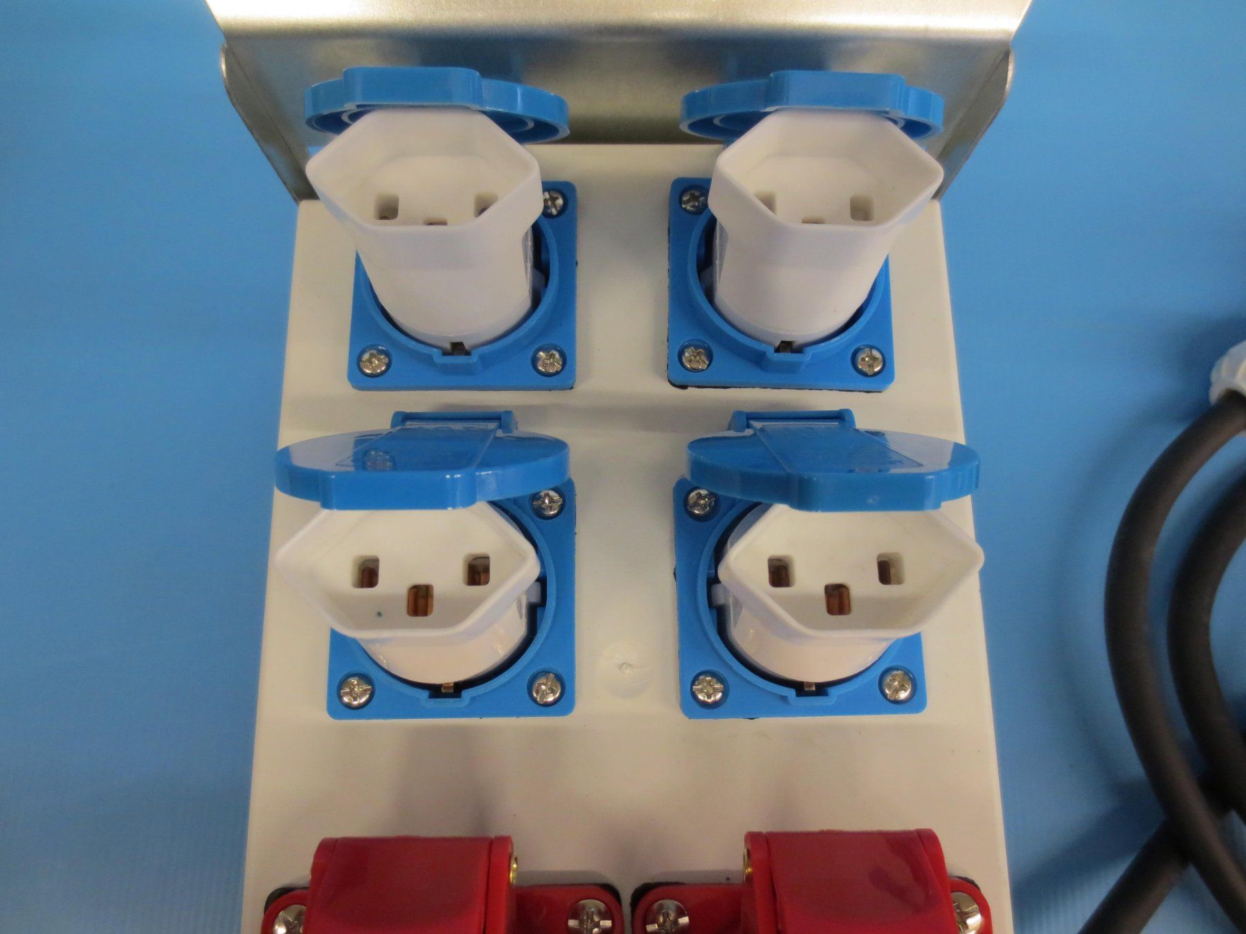 Elektrotechnik: Baustromverteiler Stromverteiler Camping Verteiler CEE 11kW – Neu (gemäss Beschreibung) aus Sulz LU von Elektrofachverkauf 4