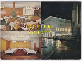 Bern - Café-Restaurant Schmiedstube (mit alten Autos) /br