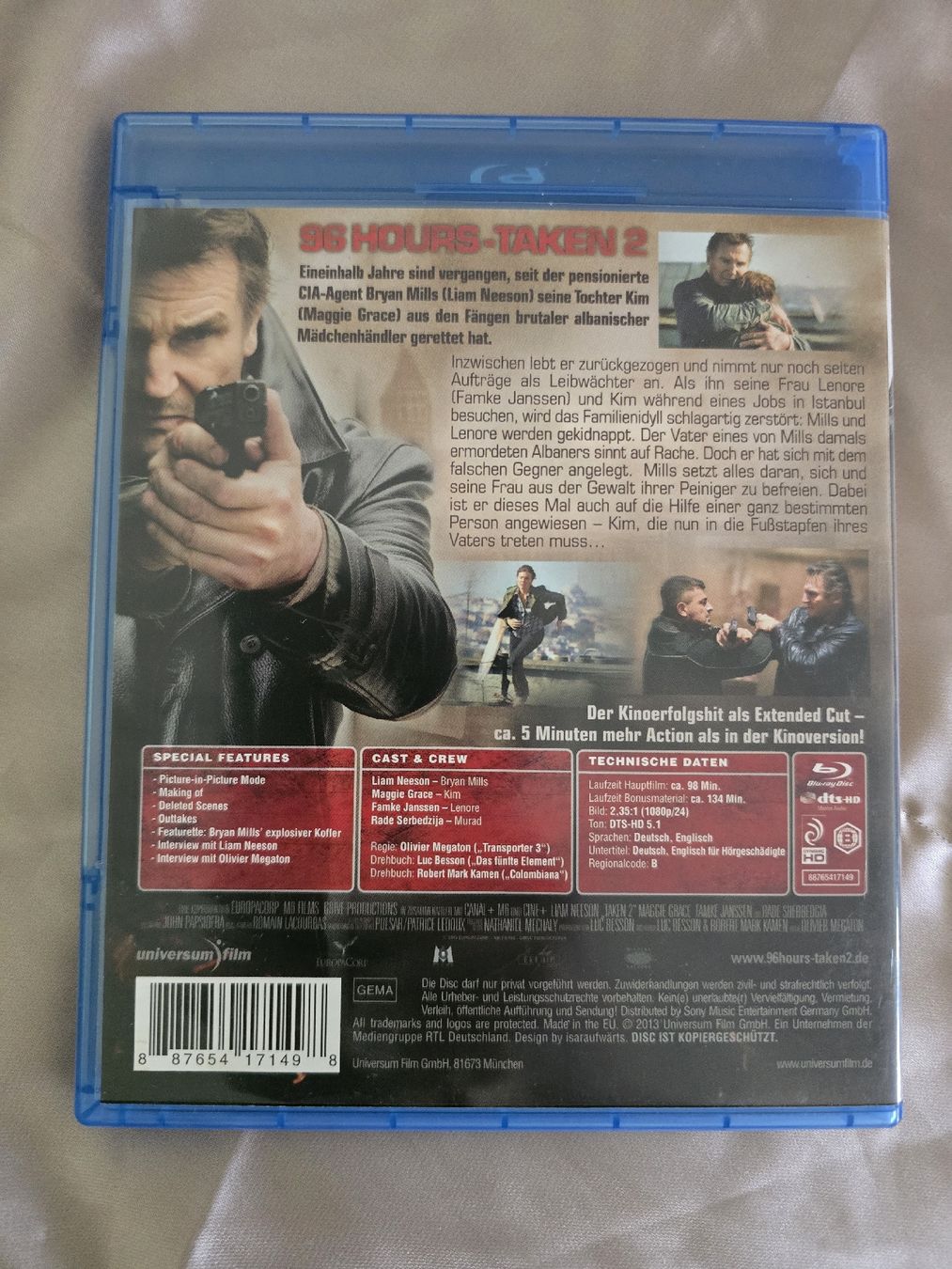 Tutti i DVDs: Blue-Ray Disc - 96 hours-taken 2 – Usato da Zug venduto da nic_wlj8 1