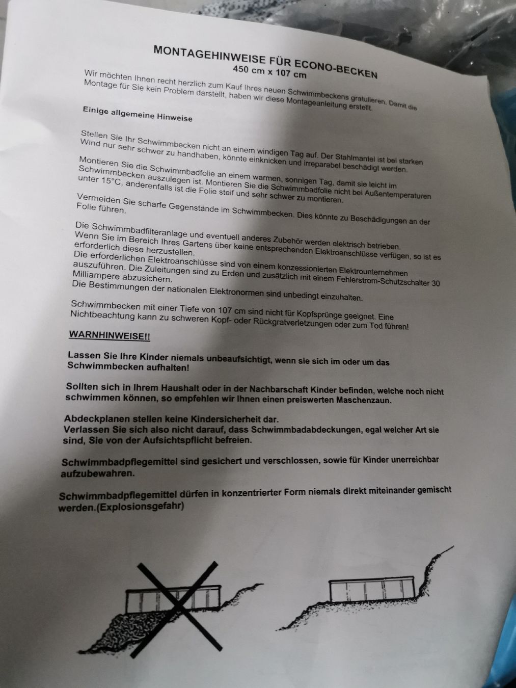 Piscines: Stahlwand Pool – Neuf (Voir description) à Gontenschwil par Mawie68 2