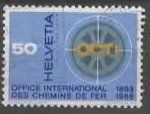 SCHWEIZ 1968 Nr. 452 OCTI - INT. EISENBAHNVERKEHR (24