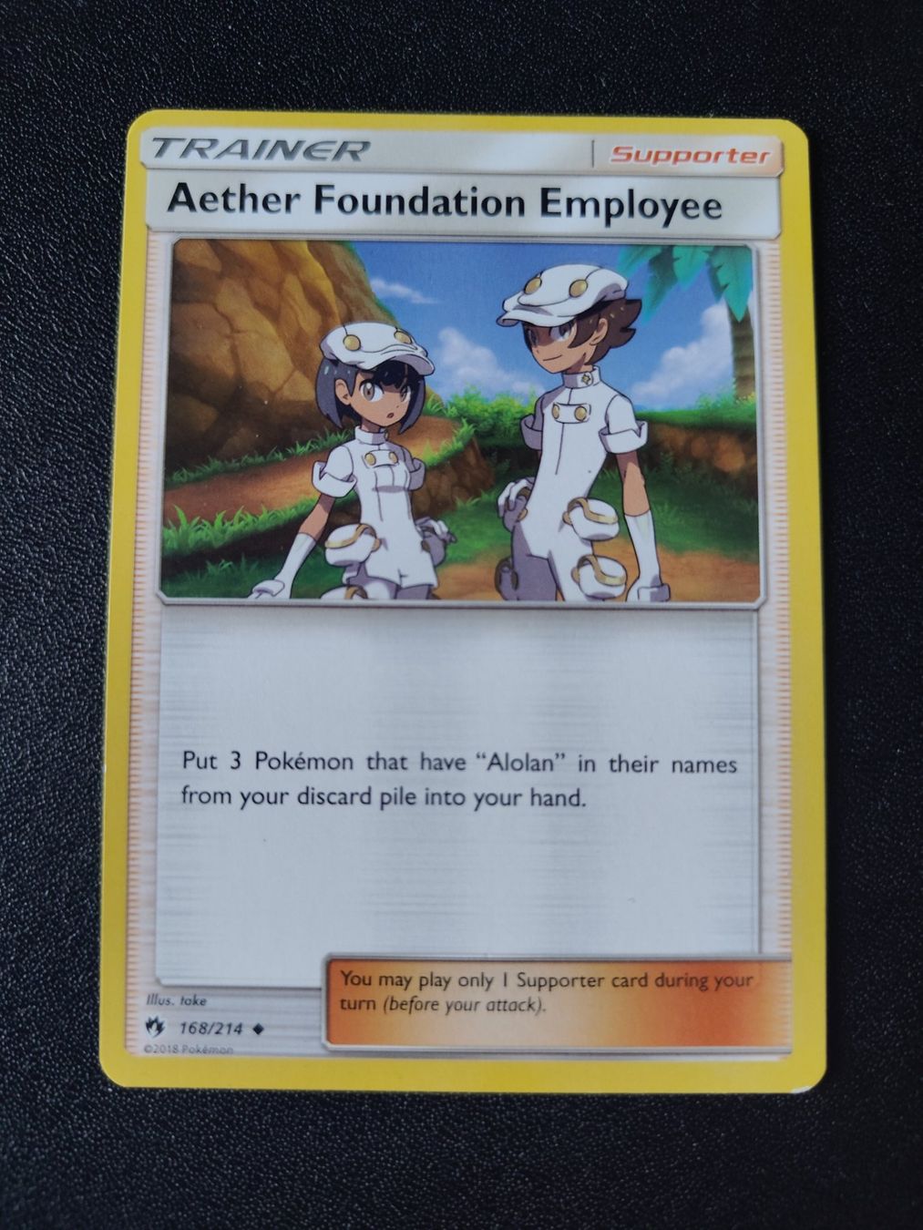 Pokémon Carte collezionabili: Aether Found. Enployee 168/214 Trainer Pokémon Lost Thund EN – Usato da Mezzovico venduto da finsteraar