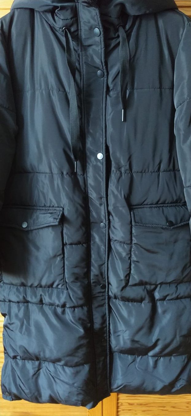 Mäntel: Wintermantel mit Kapuze, Schwarz - Grösse M - – Neu (gemäss Beschreibung) aus Zürich von 1980ale 4