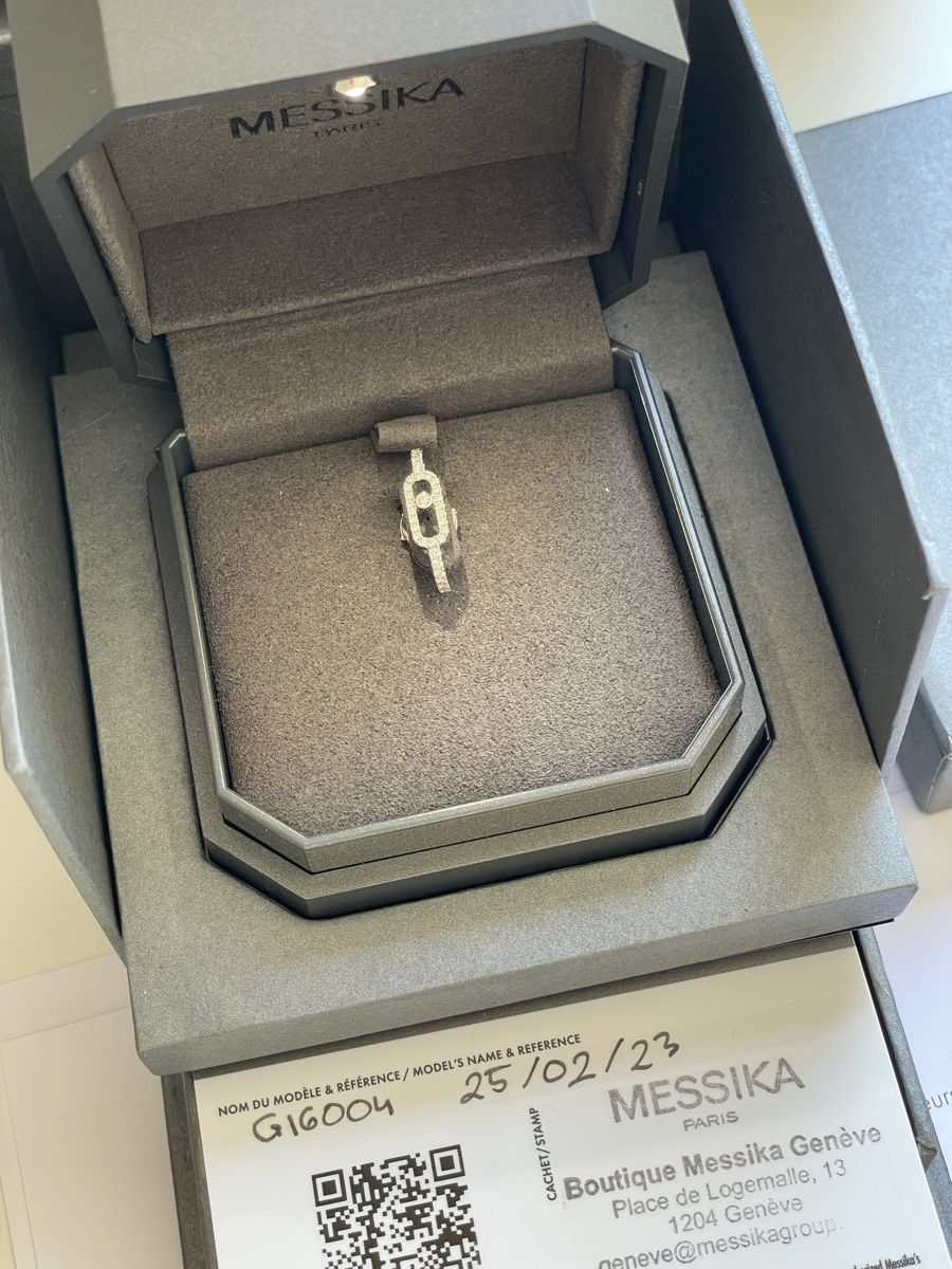 Messika Orecchini pendenti & Orecchini a lobo: Messika Move Uno Diamond Earring White Gold – Nuovo (secondo la descrizione) da Cologny venduto da Jul_ez