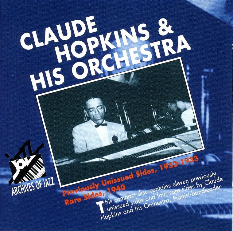 CD CLAUDE HOPKINS & HIS ORCHESTRA Rare Sides Kaufen auf Ricardo