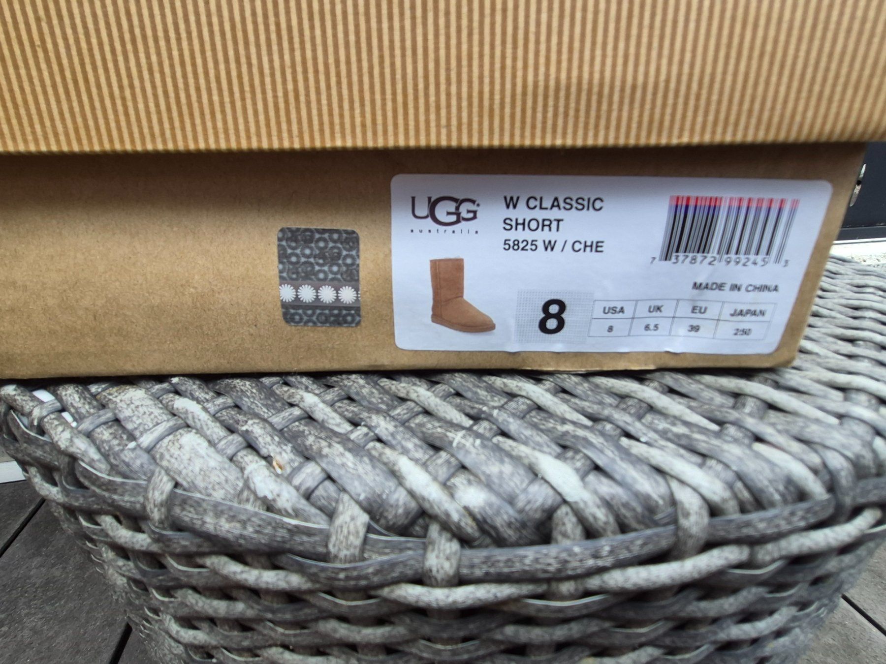 Ugg Damenschuhe: Bottines UGG Australian Classic Short Chestnut 39 – Gebraucht aus le landeron von canette 6