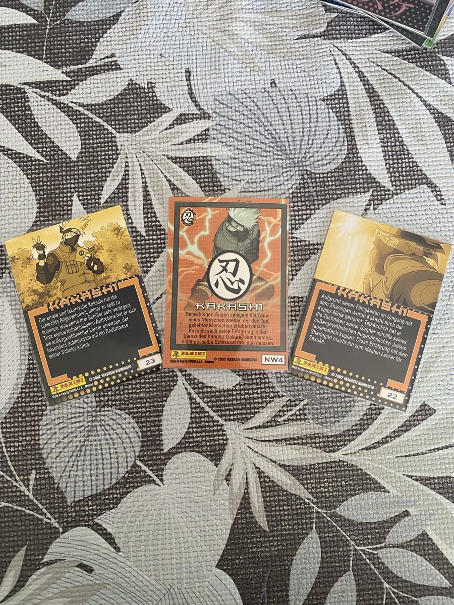 Panini Carte collezionabili: Naruto Panini Karten Jahr 2002 – Nuovo (secondo la descrizione) da Zollikofen venduto da Shiraga 1