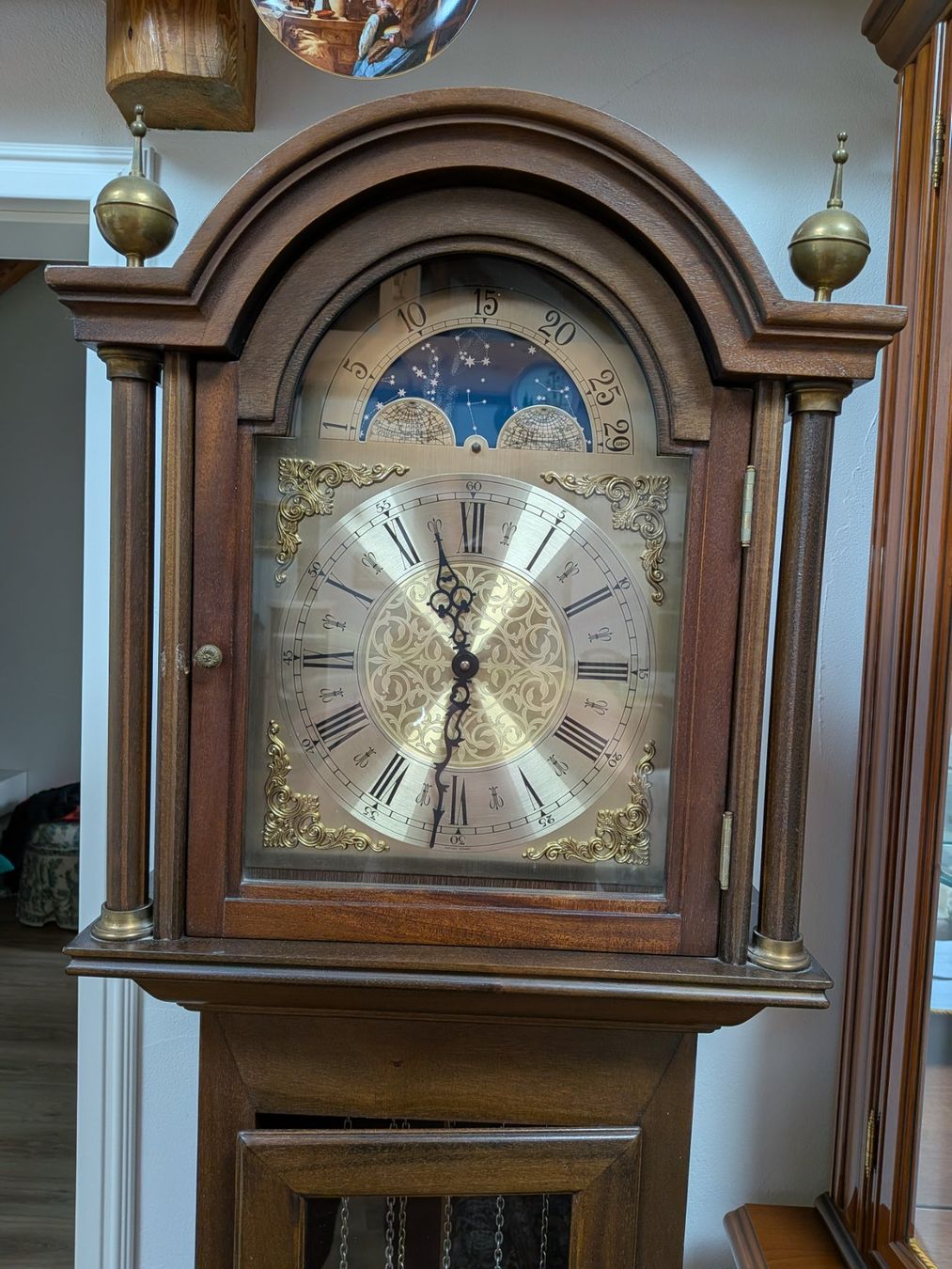 Stand- & Wanduhren: Top Standuhr mit Mondphase – Gebraucht aus Schönenwerd von kybi 3