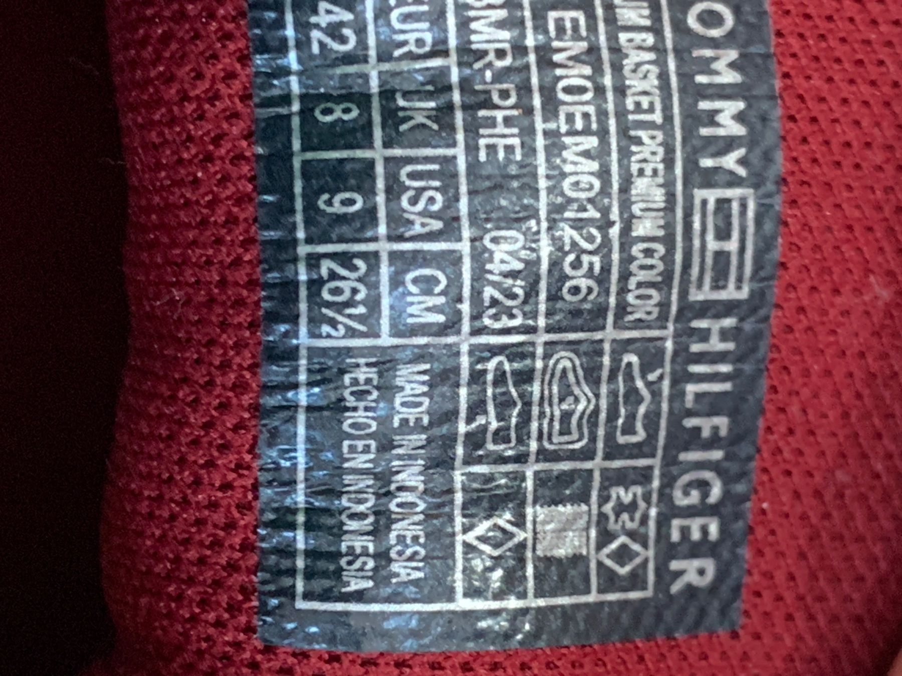 Tommy Hilfiger Scarpe da uomo: Tommy Hilfiger baskets neuves!  42 – Usato da Les Evouettes venduto da Cuenca2023 3