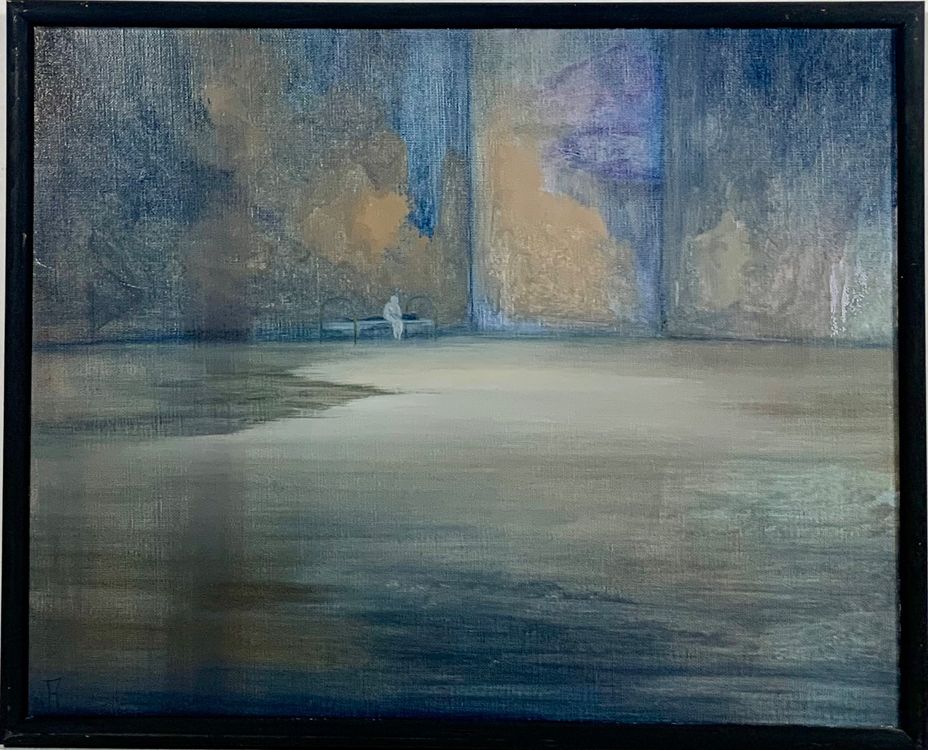 Urs Amann interessantes Gemälde Kaufen auf Ricardo