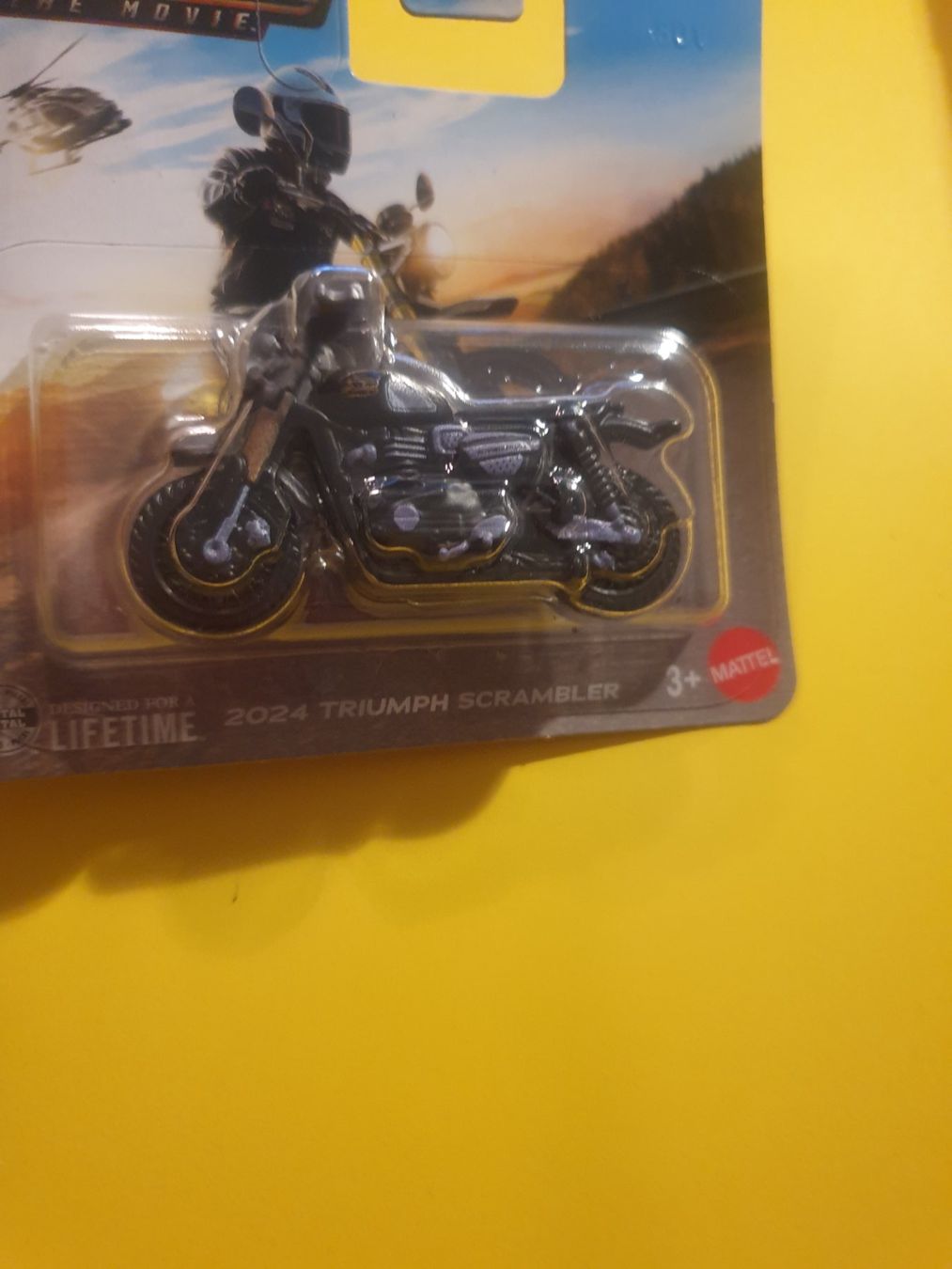 Matchbox Modellautos: Matchbox 2024 TRIUMPH SCRAMBLER – Neu und originalverpackt aus Oftringen von Rotor 4