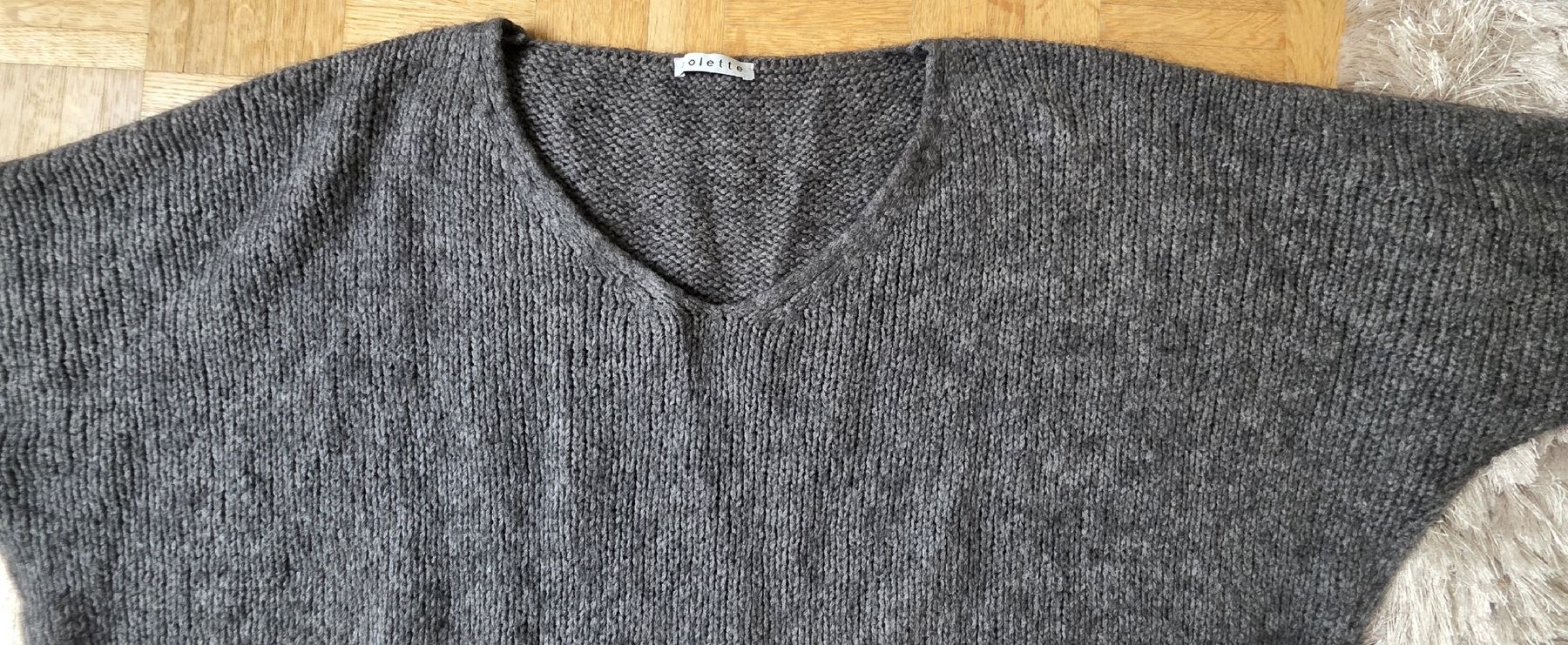 Maglioni & Felpe: Pull laine Gris chiné Taille Unique – Usato da Yverdon-les-Bains venduto da van_dq65 1