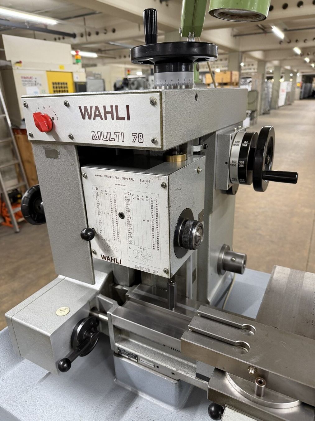 Metall- & Schlosserei Sonstiges: Drehmaschine Wahli Multi 78 – Gebraucht aus Zuchwil von dragosmd-maschinen 2