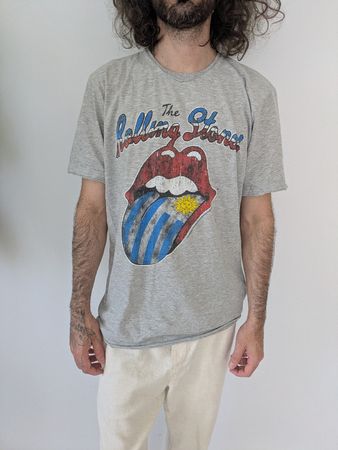 T-Shirt The Rolling Stones grau Grösse M/L Amplified