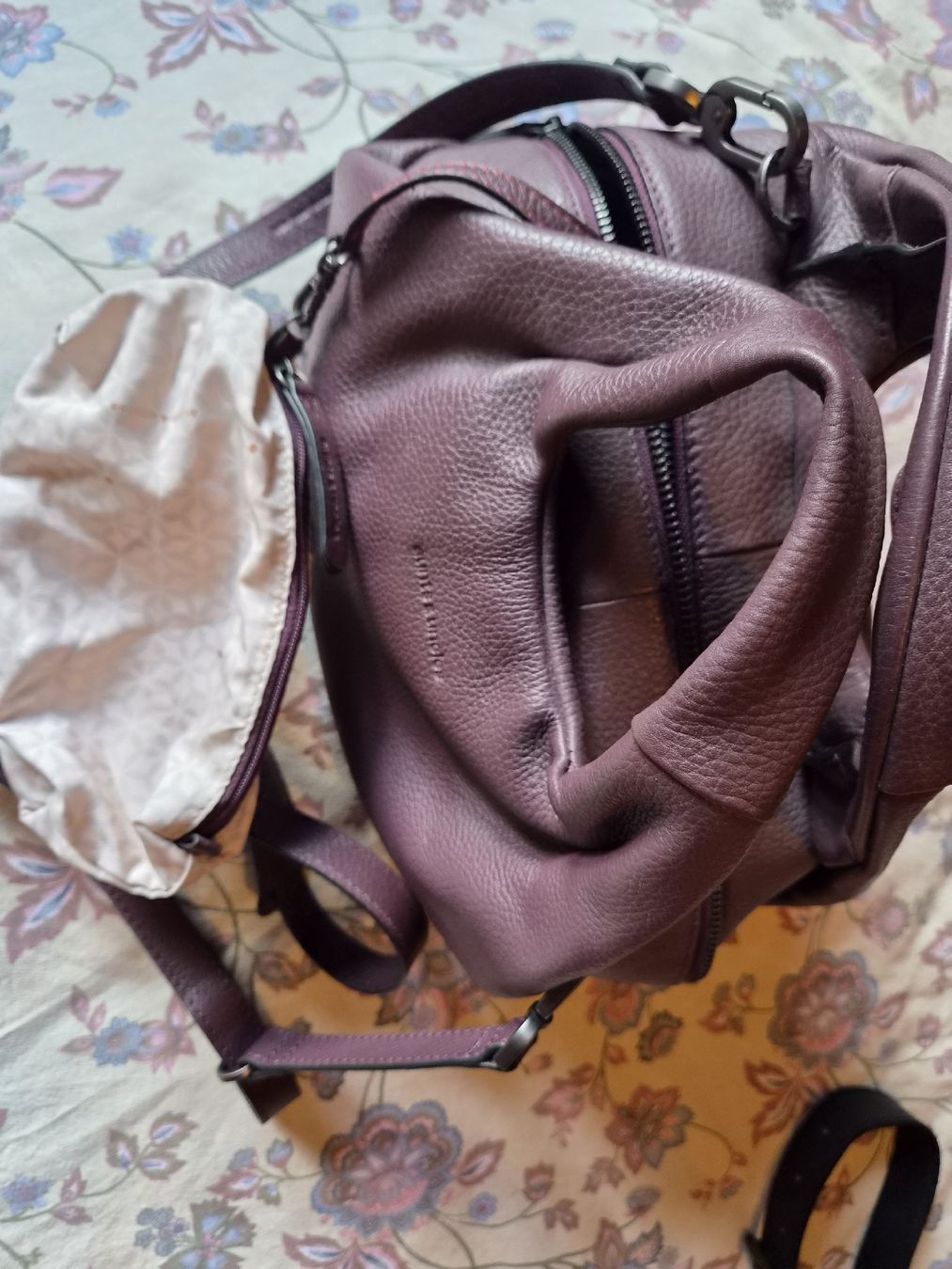 Aunts & Uncles Borse da donna: AUNTS&UNCLES Ledertasche, Pflaume, Neu! – Nuovo (secondo la descrizione) da Wattwil venduto da tannenmeise73 3