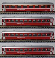 RhB 4x Personenwagen EWI Kato Spur N OVP Neuen Nummern