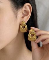 Boucles d’oreilles plaqué OR 18K