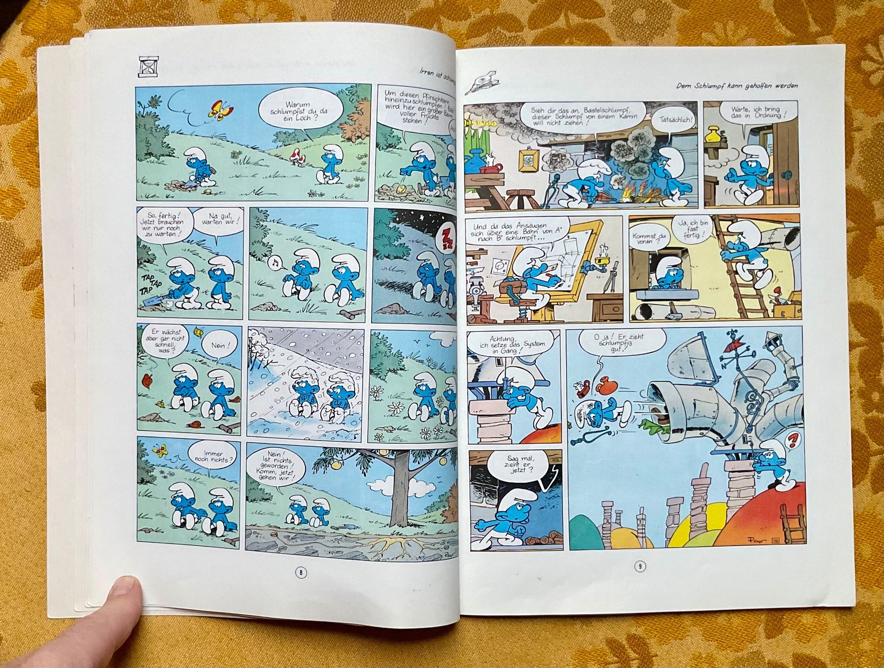 Fumetti: Die Schlümpfe Band Nr 9 von 1981 – Usato da Endingen venduto da nathan05 4