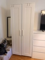 Kleiderschrank BRIMNES weiss 78x50x190cm