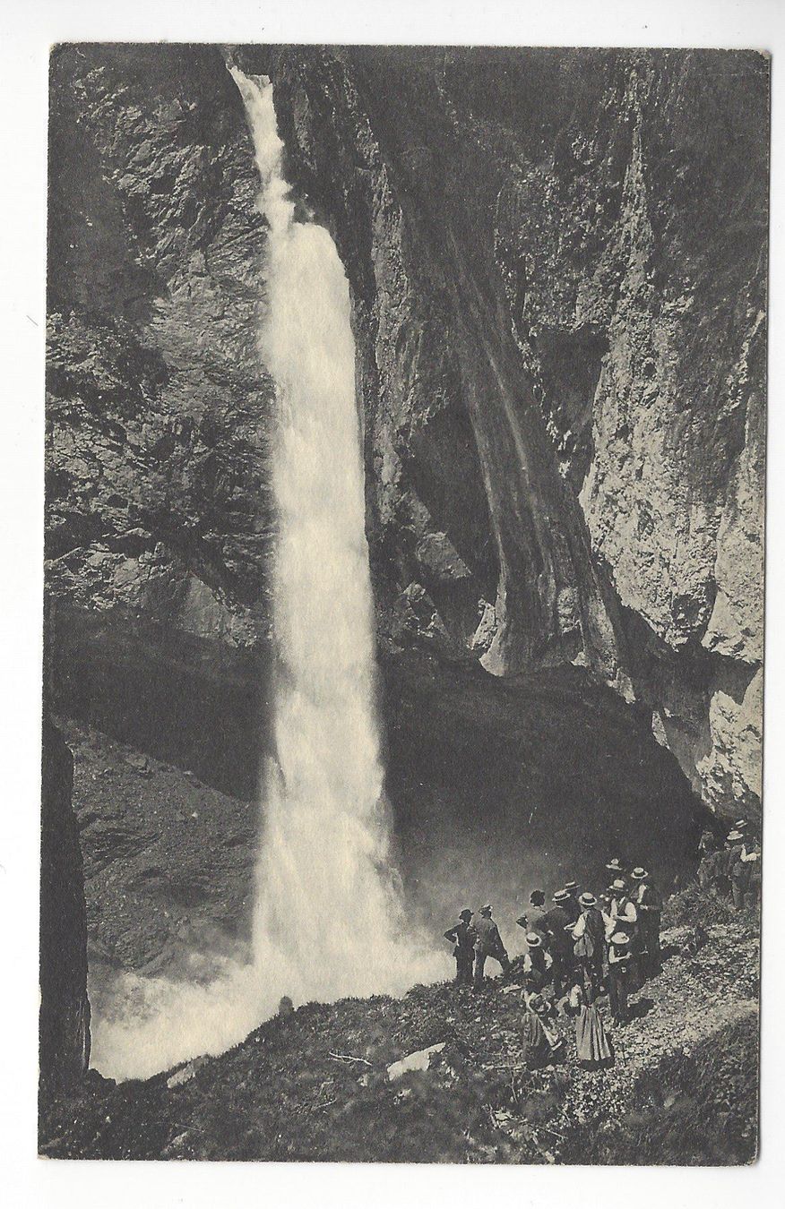 Ansichtskarten: AK Berglistüber Fätschbachschlucht 1912 – Gebraucht aus Frauenfeld von Astra13