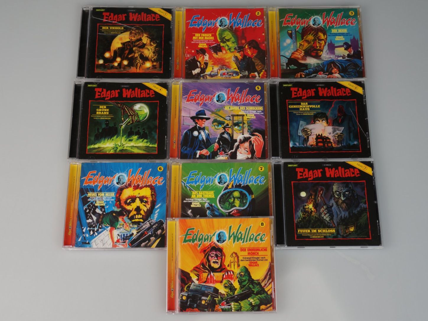 CDs: Edgar Wallace Maritim & Hörplanet CD Hörspiel Sets – Gebraucht aus Rüti ZH von Restwert_Rueti_ZH 2