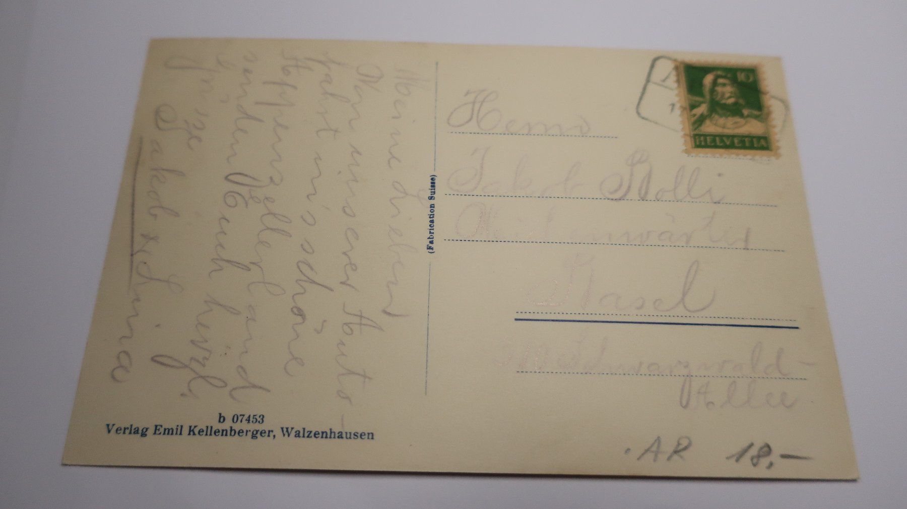 Cartoline postali: Walsenhausen. – Usato da Cormoret venduto da Pascalll2001 3