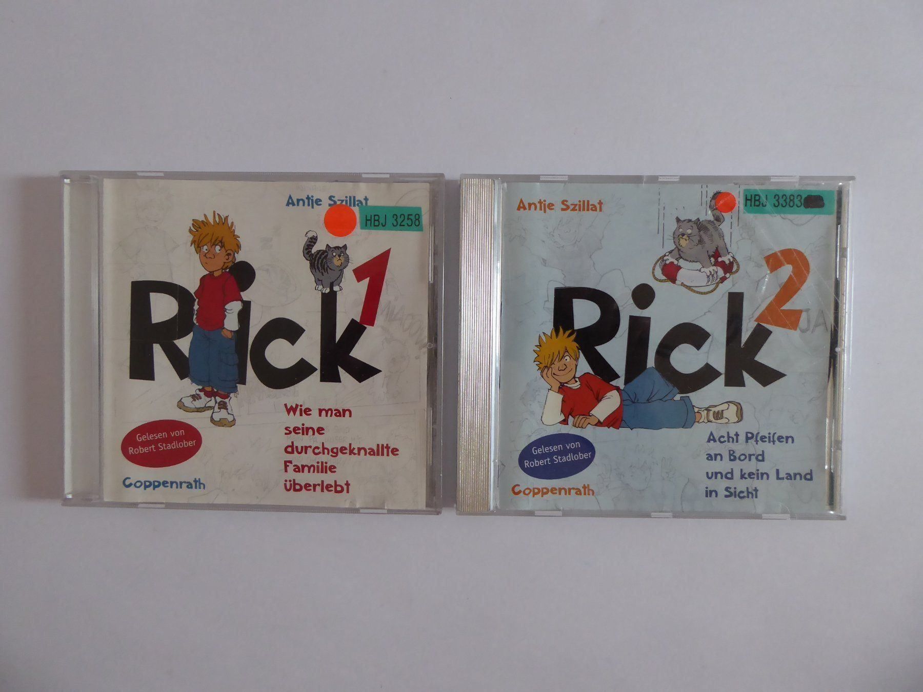 Livres audio: Coole CD Rick 1 und 2, Coppenrath, 2011, 2012 – D'occasion à Turbenthal par Panau