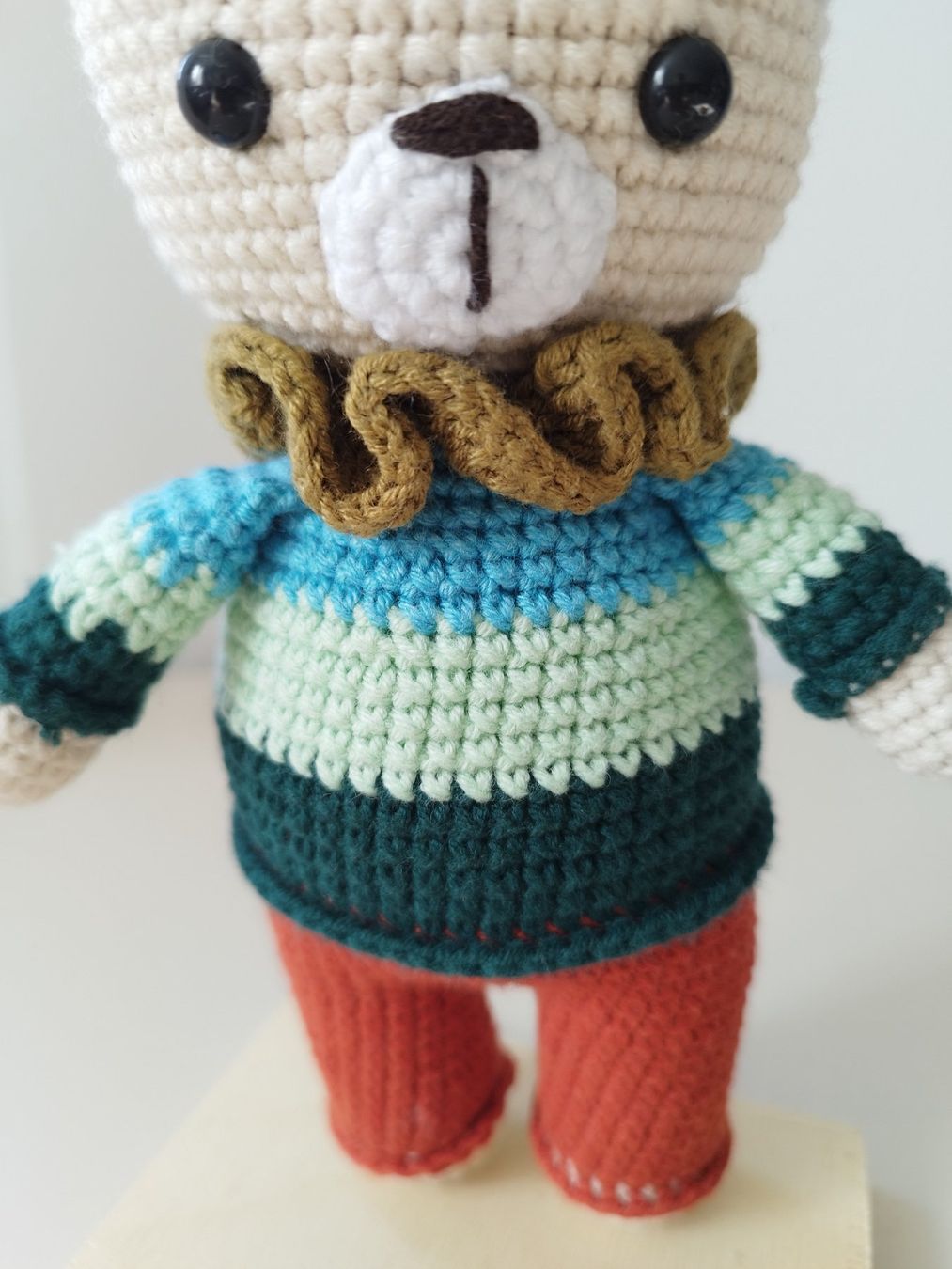 Giocattoli: Ours Crocheté Main - Cadeau Unique et Doux! 23 cm – Nuovo e nell'imballaggio originale da Arnex-sur-Orbe venduto da can_97vn 8