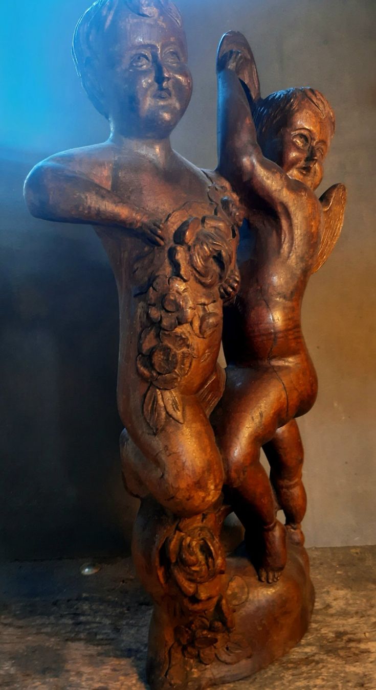 Skulpturen & Statuen: Antike Barock Holz Skulptur – Gebraucht aus Arbon von torso444 1