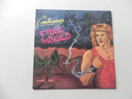 LP USA Heavy Metal Band Contagious 1988 Free Indeed