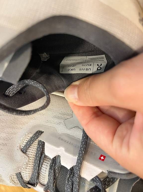 On Damenschuhe: On Cloudmonster 3 weiss/grau Größe 40 – Gebraucht aus Güttingen von sin_6lcy 4